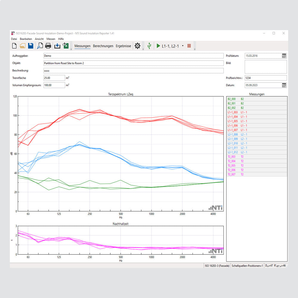 Sound Insulation Reporter