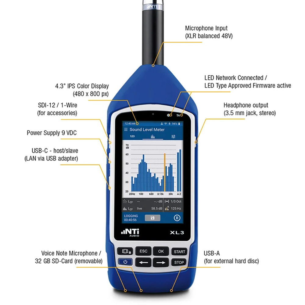 XL3 Acoustic Analyzer